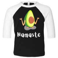 Namaste Meditation T  Shirt Avocado Meditation T  Shirt Toddler 3/4 Sleeve Tee | Artistshot