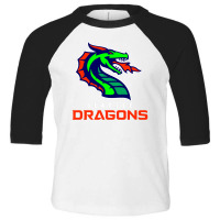 Dragons Football Toddler 3/4 Sleeve Tee | Artistshot