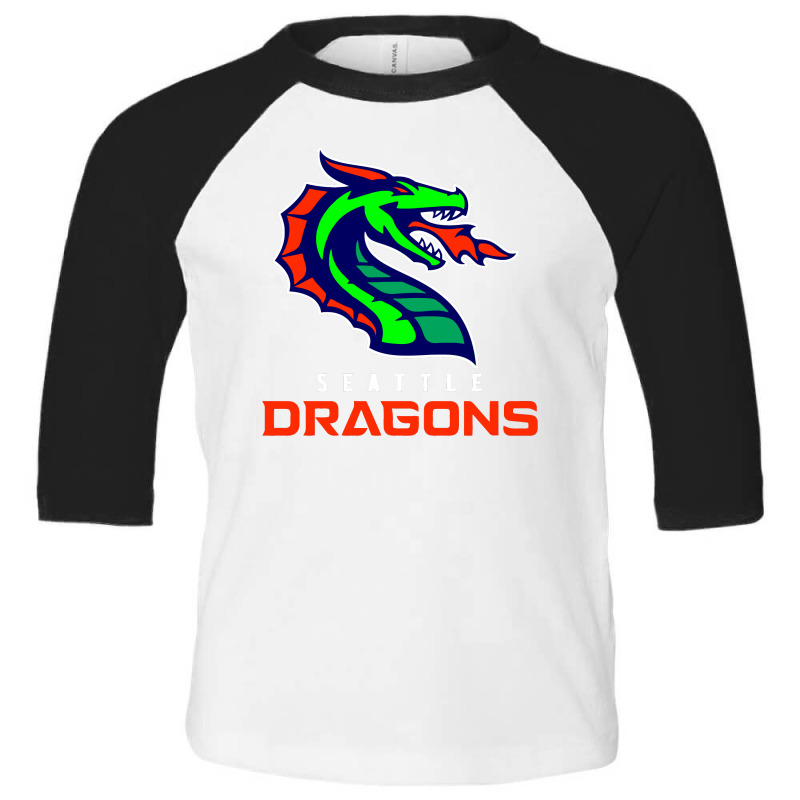 Dragons Football Toddler 3/4 Sleeve Tee by COOLKIDS | Artistshot