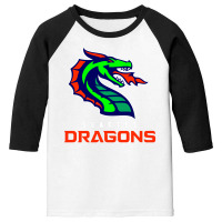 Dragons Football Youth 3/4 Sleeve | Artistshot