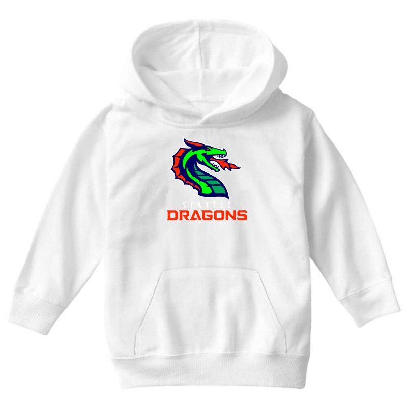 Dragons Football Youth Hoodie by COOLKIDS | Artistshot