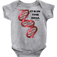 It's In The Dna. Genetic Inspirational Quote Pullover Hoodie Baby Bodysuit | Artistshot