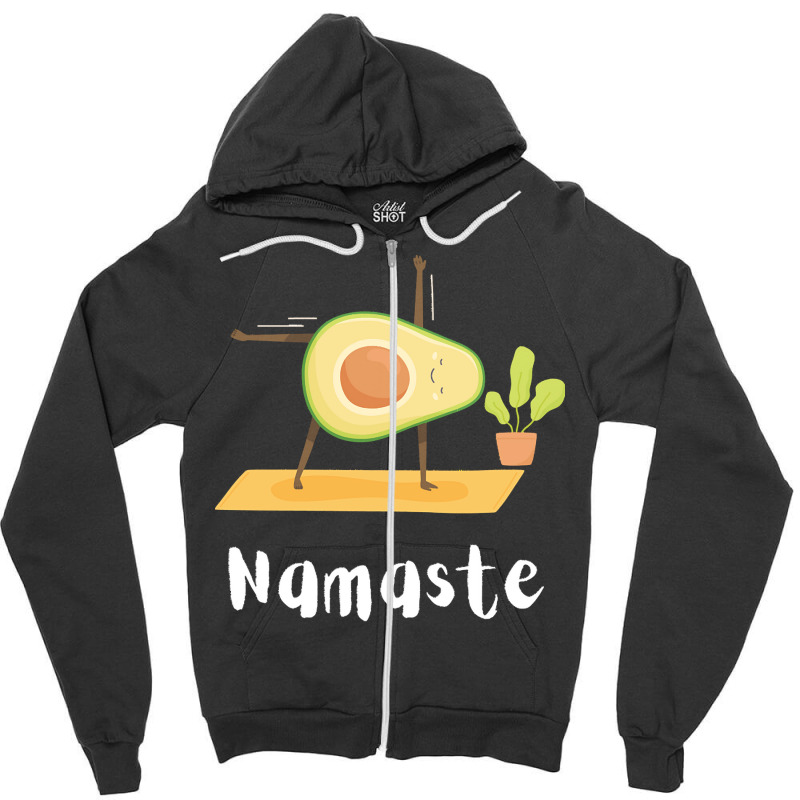 Namaste Meditation T  Shirt Namaste Yoga T  Shirt Zipper Hoodie by gilberthand916 | Artistshot