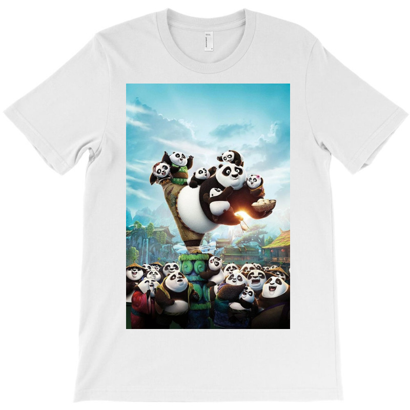 Kung Fu Panda 3 Poster T-shirt | Artistshot