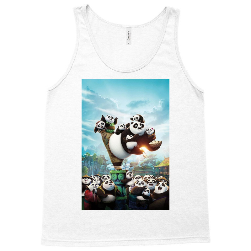 Kung Fu Panda 3 Poster Tank Top | Artistshot