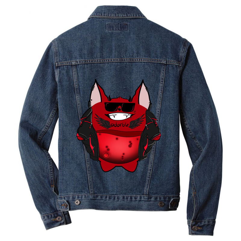 Last Vampire Emote Winter Men Denim Jacket by innaia | Artistshot