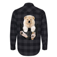 Chow Chow Pocket Dog Lover Flannel Shirt | Artistshot