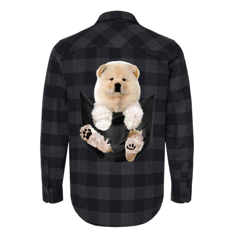 Chow Chow Pocket Dog Lover Flannel Shirt | Artistshot