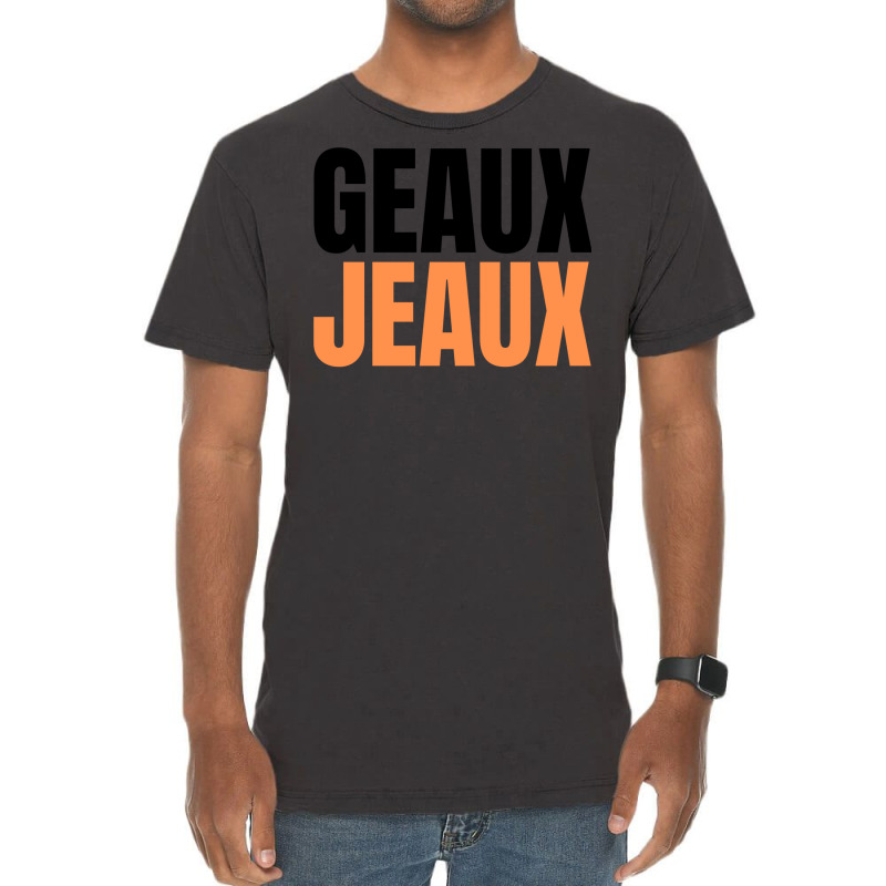 Geaux Jeaux 1 Vintage T-Shirt by orahungrias | Artistshot