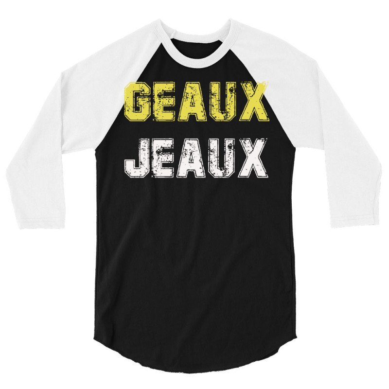 Geaux Jeaux Unisex 3/4 Sleeve Shirt by orahungrias | Artistshot