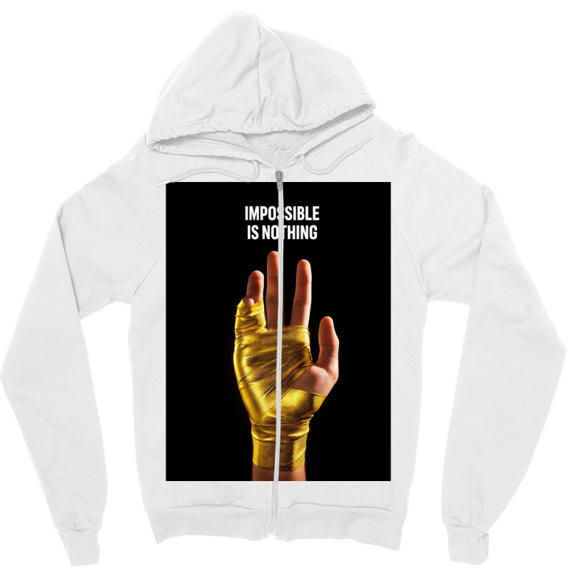 Benzema   Karim Benzema Ballon D'or Zipper Hoodie | Artistshot