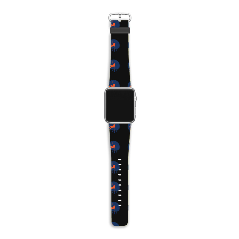 Retro Rock Climbing Dripping Apple Watch Band | Artistshot