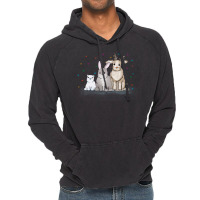 Christmas Bunny And Friends Vintage Hoodie | Artistshot