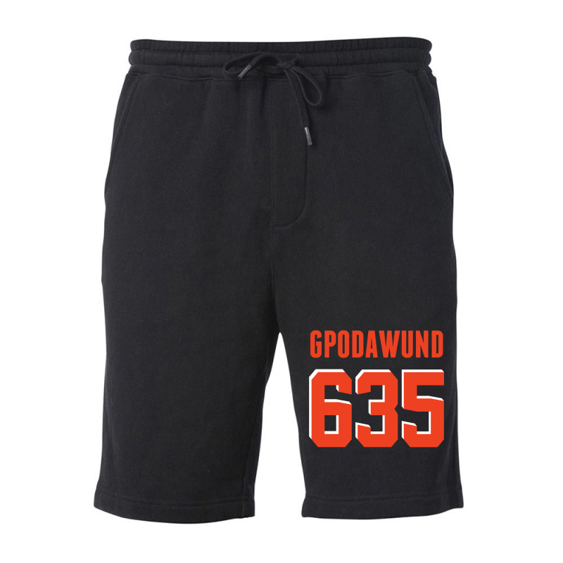 Gpodawund No. 635 (orange) Fleece Short by orahungrias | Artistshot