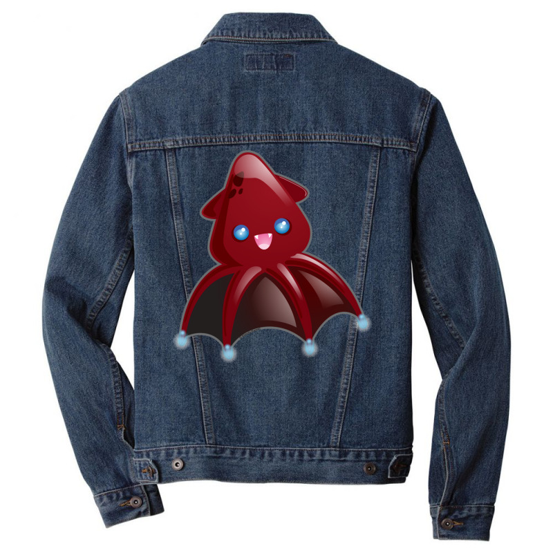 Creepy Cute Vampire Squid Men Denim Jacket by zgombashilojm | Artistshot