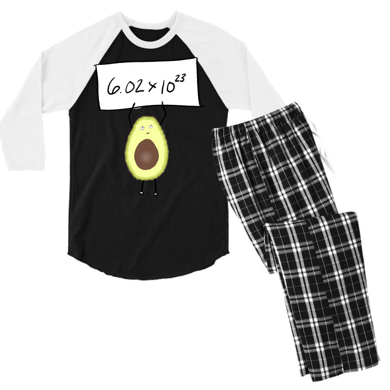 Avocados Sign Men's 3/4 Sleeve Pajama Set by michertattelc | Artistshot