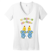 Bananas In Pyjamas Women's V-neck T-shirt | Artistshot