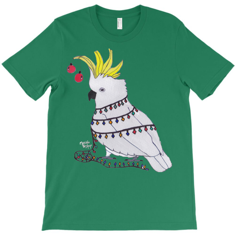 Christmas Cockatoo T-shirt | Artistshot