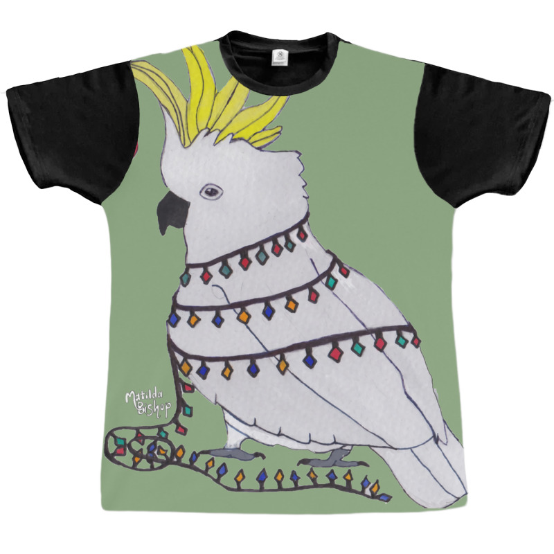 Christmas Cockatoo Graphic T-shirt | Artistshot