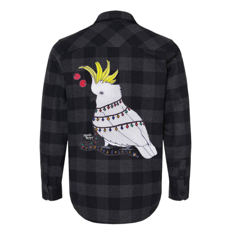 Christmas Cockatoo Flannel Shirt | Artistshot