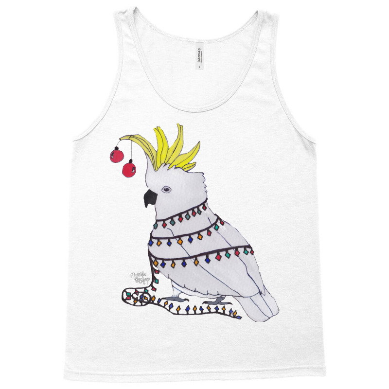 Christmas Cockatoo Tank Top | Artistshot