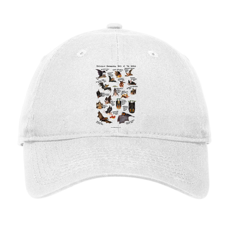 Critically Endangered Bats Of The World Adjustable Cap by zgombashilojm | Artistshot