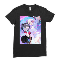 Ame And Kangel   Needy Streamer Overload Ladies Fitted T-shirt | Artistshot