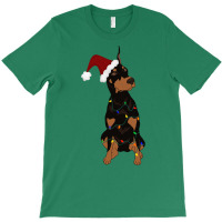 Christmas Doberman Pinscher T-shirt | Artistshot