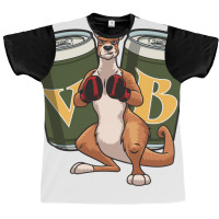 Cartoon Australian Boxing Kangaroo Graphic T-shirt | Artistshot