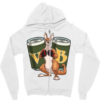 Cartoon Australian Boxing Kangaroo Zipper Hoodie | Artistshot