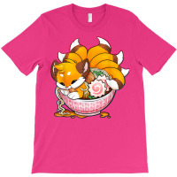 Fox Ramen Japanese Noodles Cute Kawaii Anime Gifts Girl Teen T-shirt | Artistshot