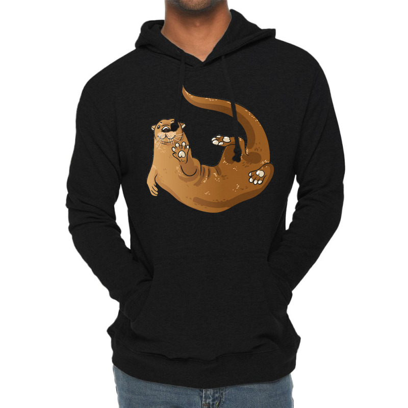 Otter T  Shirt Otter Lightweight Hoodie | Artistshot