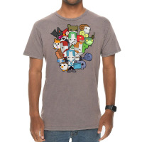 Castle Crasher All Knight Vintage T-shirt | Artistshot