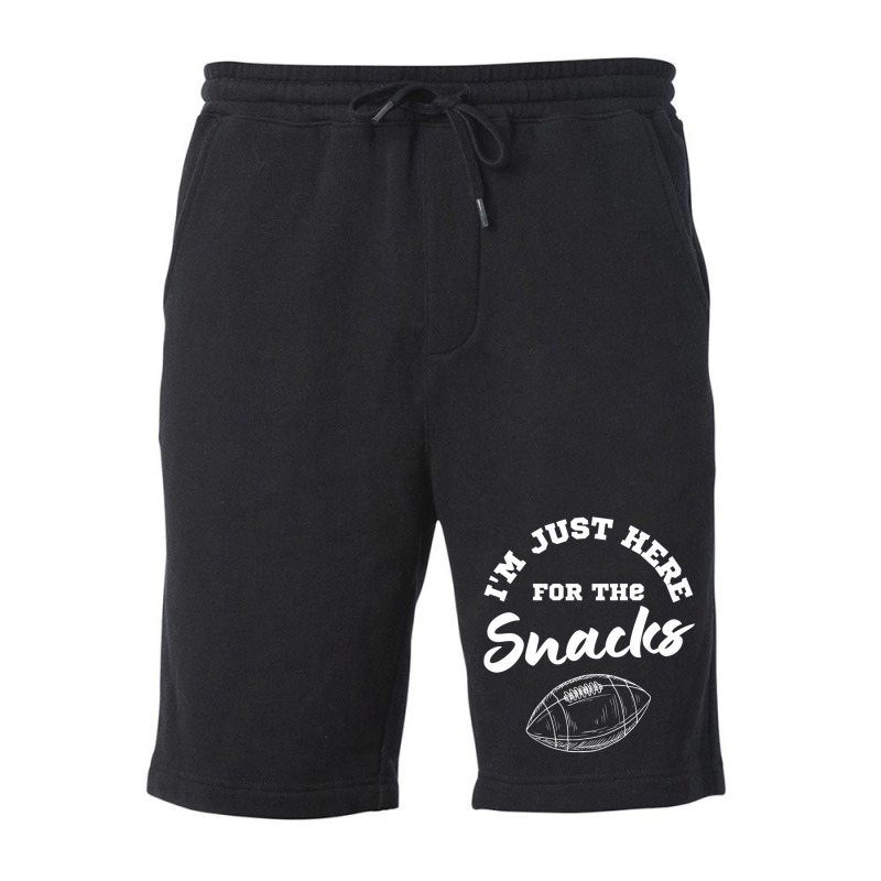 I M Just Here For The Snacks Fleece Short by orahungrias | Artistshot