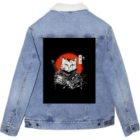 Cat 9 Unisex Sherpa-lined Denim Jacket | Artistshot