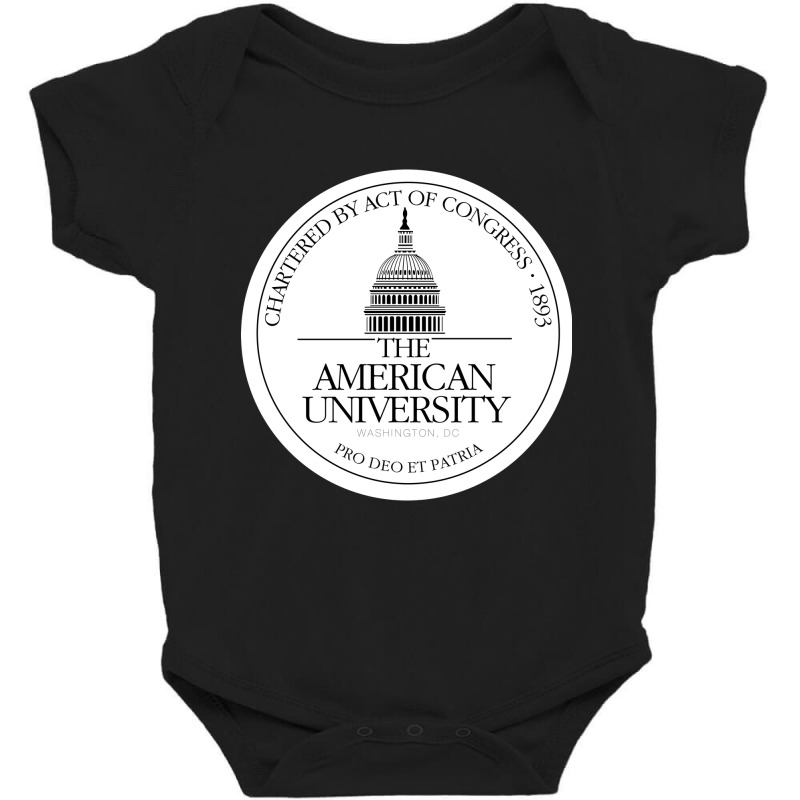 University Of American Baby Bodysuit by yondaime | Artistshot