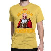 New Guy Fieri Fans Mayor Of Flavortown Classic T-shirt | Artistshot