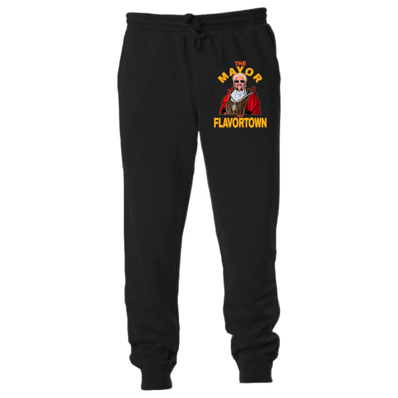 New Guy Fieri Fans Mayor Of Flavortown Unisex Jogger | Artistshot