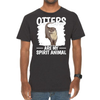 Otter T  Shirt Sea Otter Otters Are My Spirit Animal T  Shirt Vintage T-shirt | Artistshot