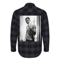 Lunay Shirtless Black And White Flannel Shirt | Artistshot