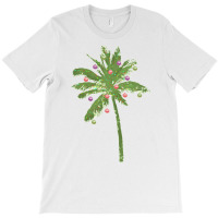 Christmas Palm Tree Decorated T-shirt | Artistshot