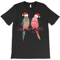 Christmas Parrots T-shirt | Artistshot