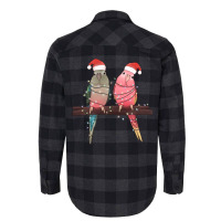 Christmas Parrots Flannel Shirt | Artistshot