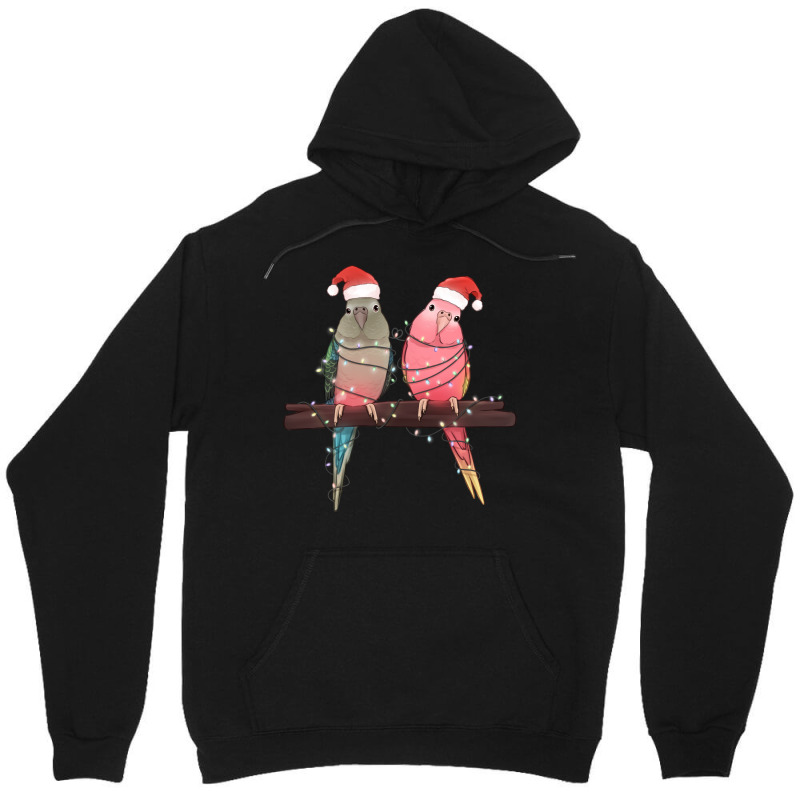 Christmas Parrots Unisex Hoodie | Artistshot