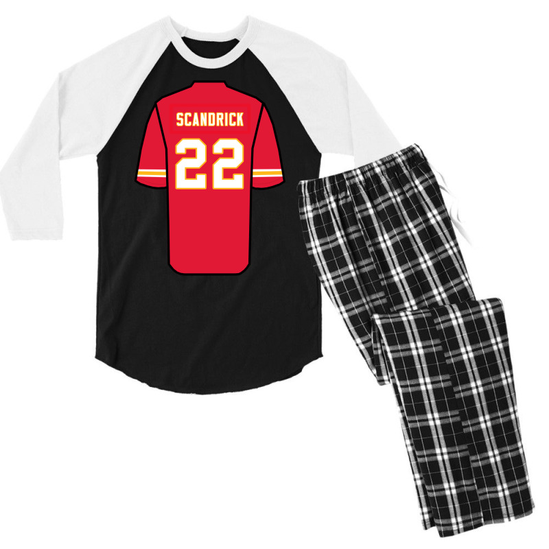 Orlando Scandrick Jersey Men's 3/4 Sleeve Pajama Set by jhoverprogga0 | Artistshot