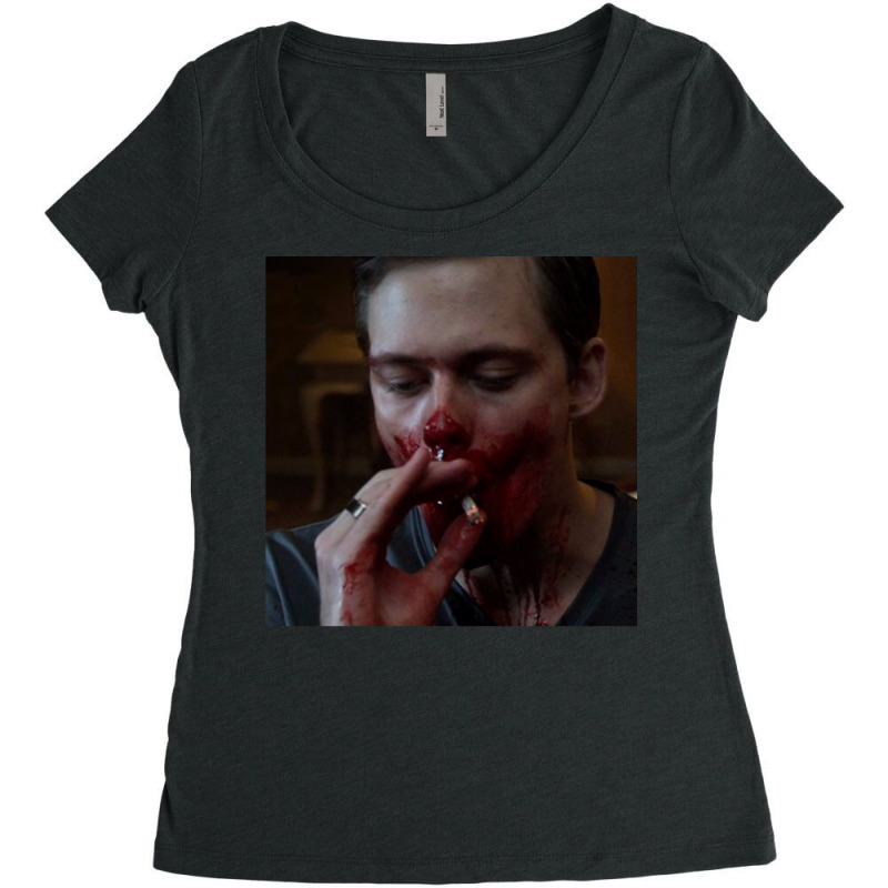 Roman Godfrey Women's Triblend Scoop T-shirt by rhinabukekag | Artistshot