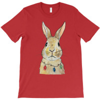 Christmas Rabbit T-shirt | Artistshot