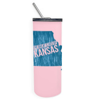 The Great State Of Kansas  Kansas Missouri Funny Trump Tweet Skinny Tumbler | Artistshot