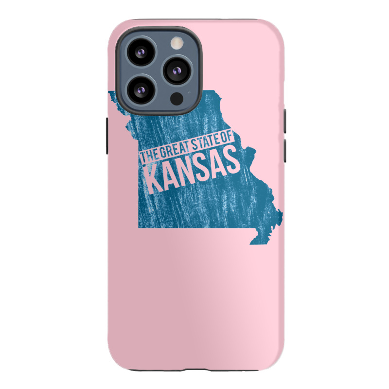 The Great State Of Kansas  Kansas Missouri Funny Trump Tweet Iphone 13 Pro Max Case | Artistshot