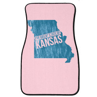 The Great State Of Kansas  Kansas Missouri Funny Trump Tweet Front Car Mat | Artistshot